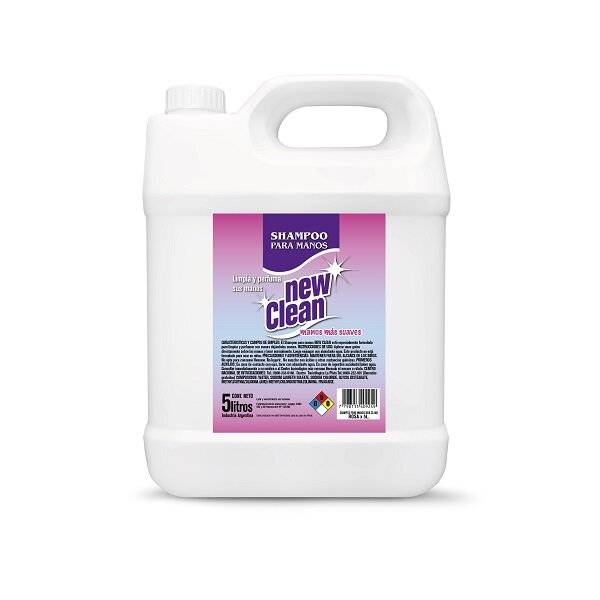 Zel Shampoo Manos Nclean Rosa 5 L