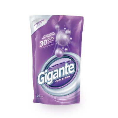 Suavizante Gigante Violeta Inolvidable - Micro Espferas Doy Pack 900Ml