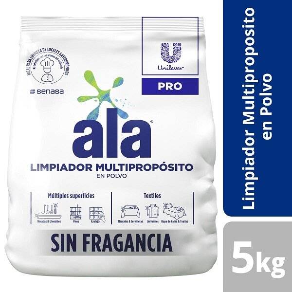 Unilever - Ala Polvo Sin Perfume Profesional X5Kg