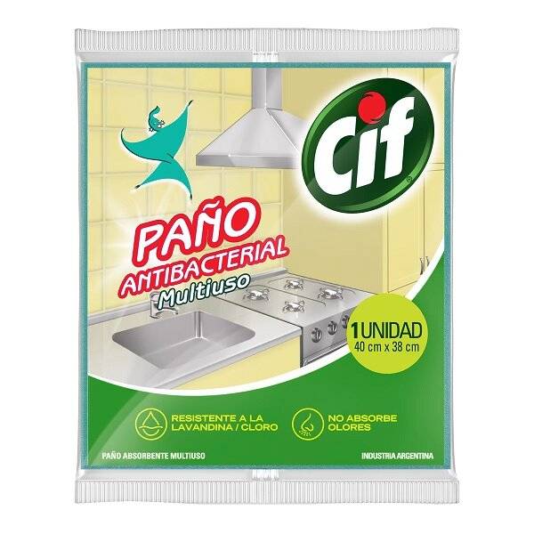 Unilever - Cif Balerina Paño Multiuso Antibacterial