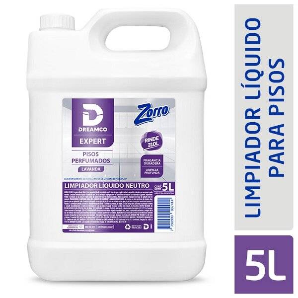 Zorro Desodorante Pisos Expert Lavanda 5 L L Rinde 310 Litros