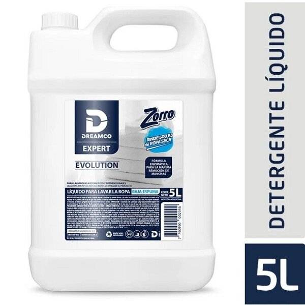 Zorro Jabón Ropa Enzimático Evolution Expert 5 L