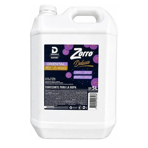 Zorro Suavizante Deluxe Oriental Microcápsulas 5 L