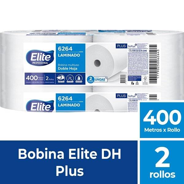 Bobina Industrial 400 M Dh Plus X2 | Elite | Uso Intensivo | Ref. Fab: 6264