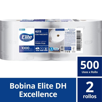 Bobina Industrial Dh Premium Precortada 200 M X2 | Elite | Ref. Fab: 6213