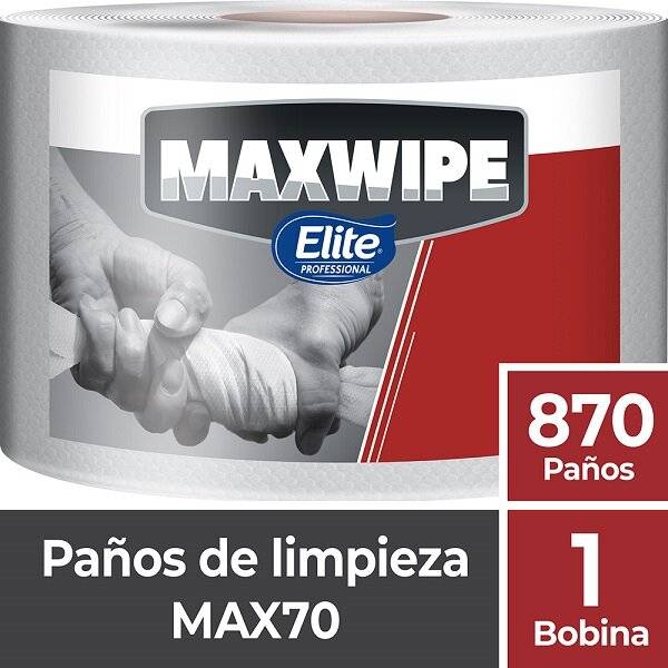 Maxwipe Multiuso Np Rollo 870 Paños  (6287)