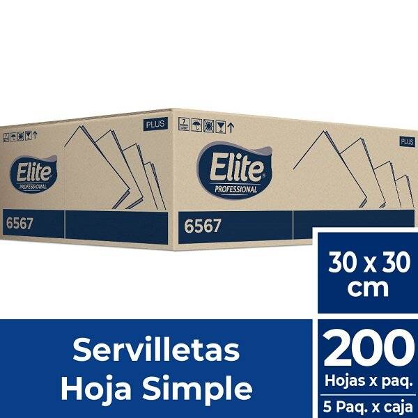 Servilleta Cristal Sh Plus 33X30 | 1000 Usos | Elite | Ref. Fab: 6567