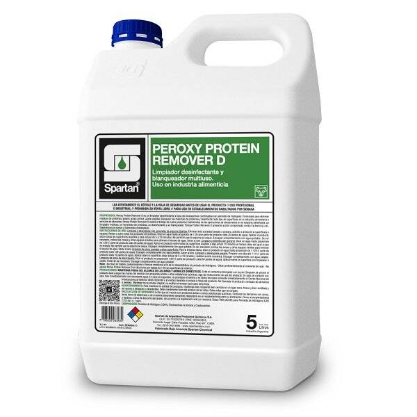 Spartan | Peroxy Protein Remover D Multiuso Industria Alimentaria A Base Pe… | 5 L | Dil 1:128