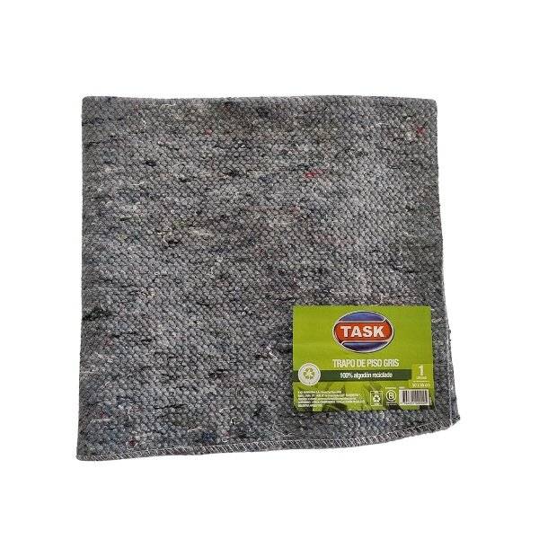 Trapo Piso Algodón Gris | 50X55 Cm | Task | Ref. Fab: 100002
