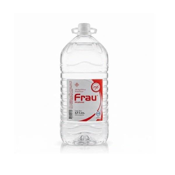 Alcohol 70° - Sanitizante - 4.5Lts - Frau