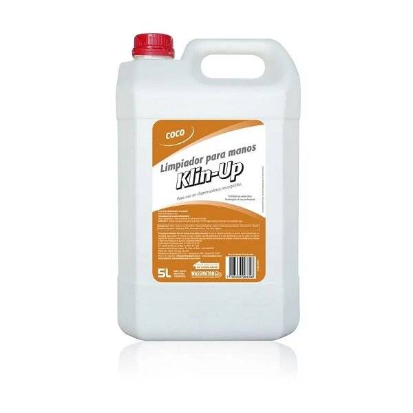 Klin Up Jabón Manos Coco 5 L | Dilución: Uso Directo