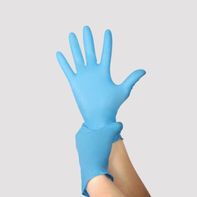 Guante Nitrilo Euromix Azul L X 100