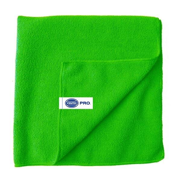 Paño Microfibra Verde | 40X40 Cm | X5 Unidades | Vtx Pro | Ref. Fab: 1100681
