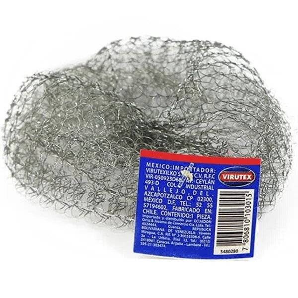 Esponja Acero Galvanizada | Task | Limpieza Pesada | Ref. Fab: 307513