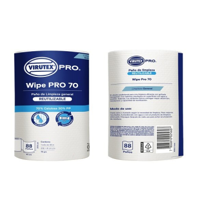 Paño Industrial | 70 G X88 Hojas | Wipe Pro | Ref. Fab: 1102560