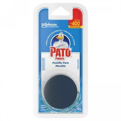 Pastilla Inodoro Pato Mochila