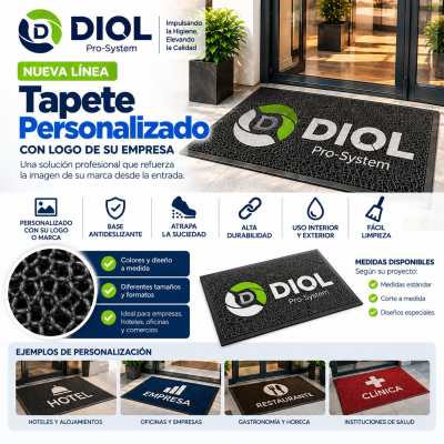 Tapete Personalizado Con Logo | Medida A Elección