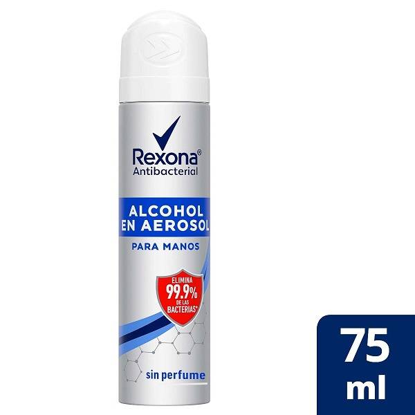 Rexona Aer Alcohol Antibac  X58g/75ml(7478)