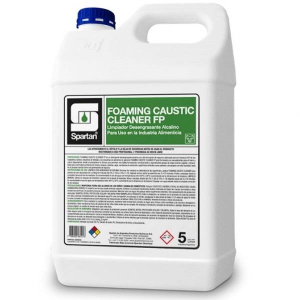 Foaming Caustic Cleaner Fp 5 Litros Detergente Desengrasante Alcalino Espumígeno Industria Alimenticia