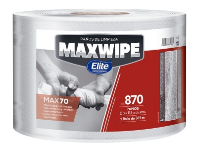 Maxwipe Multiuso Np Rollo 870 Paños  (6287)