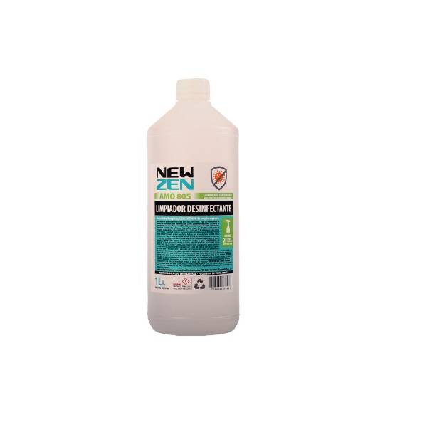 Limpiador Desinfectante Amo 805 - Amonio Cuaternario 5% - (1 Litro - R 25 Lt) - 1lts