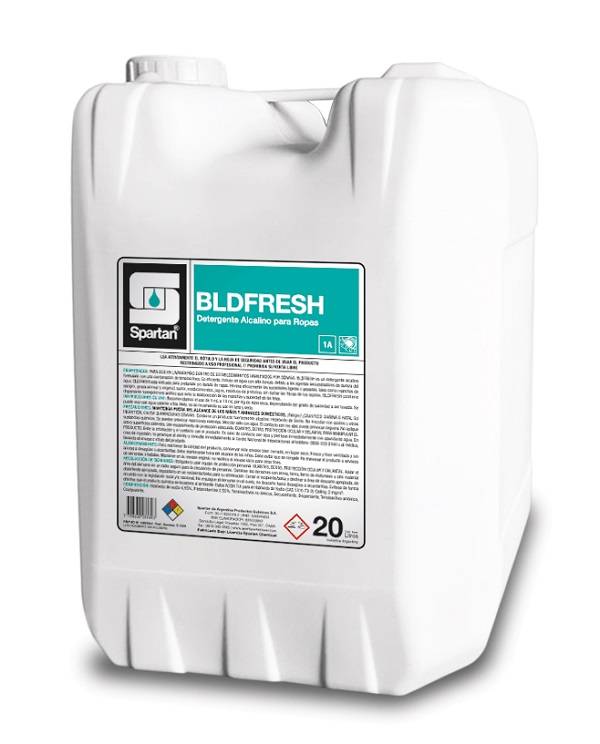 Bld Fresh Detergente Alcalino Concentrado Para Ropas 20 Litros