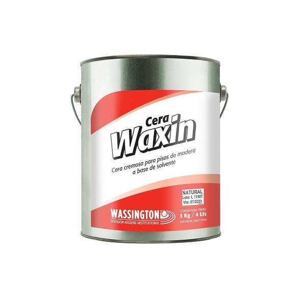 Waxin Cera Madera Incolora 4 L | Dilución: Uso Directo