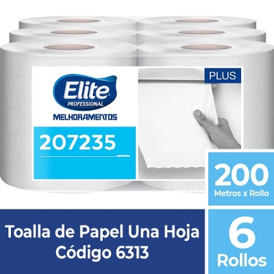 Toalla Elite Jumbo Hs 200Mts X 6 Rollos(6313)