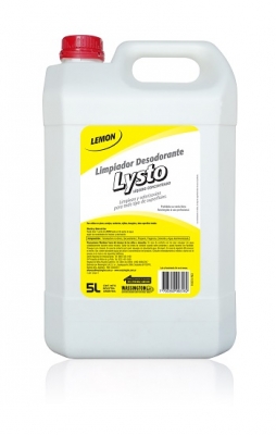 Lysto Lemon Limpiador Desodorante Concentrado 5lts